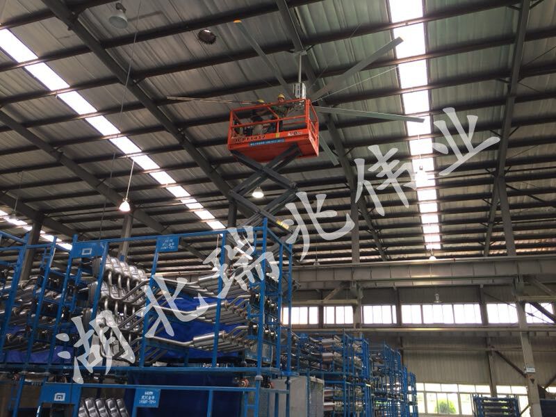 高溫來襲！瑞兆工業(yè)節(jié)能風扇，開辟廠房通風降溫新天地!